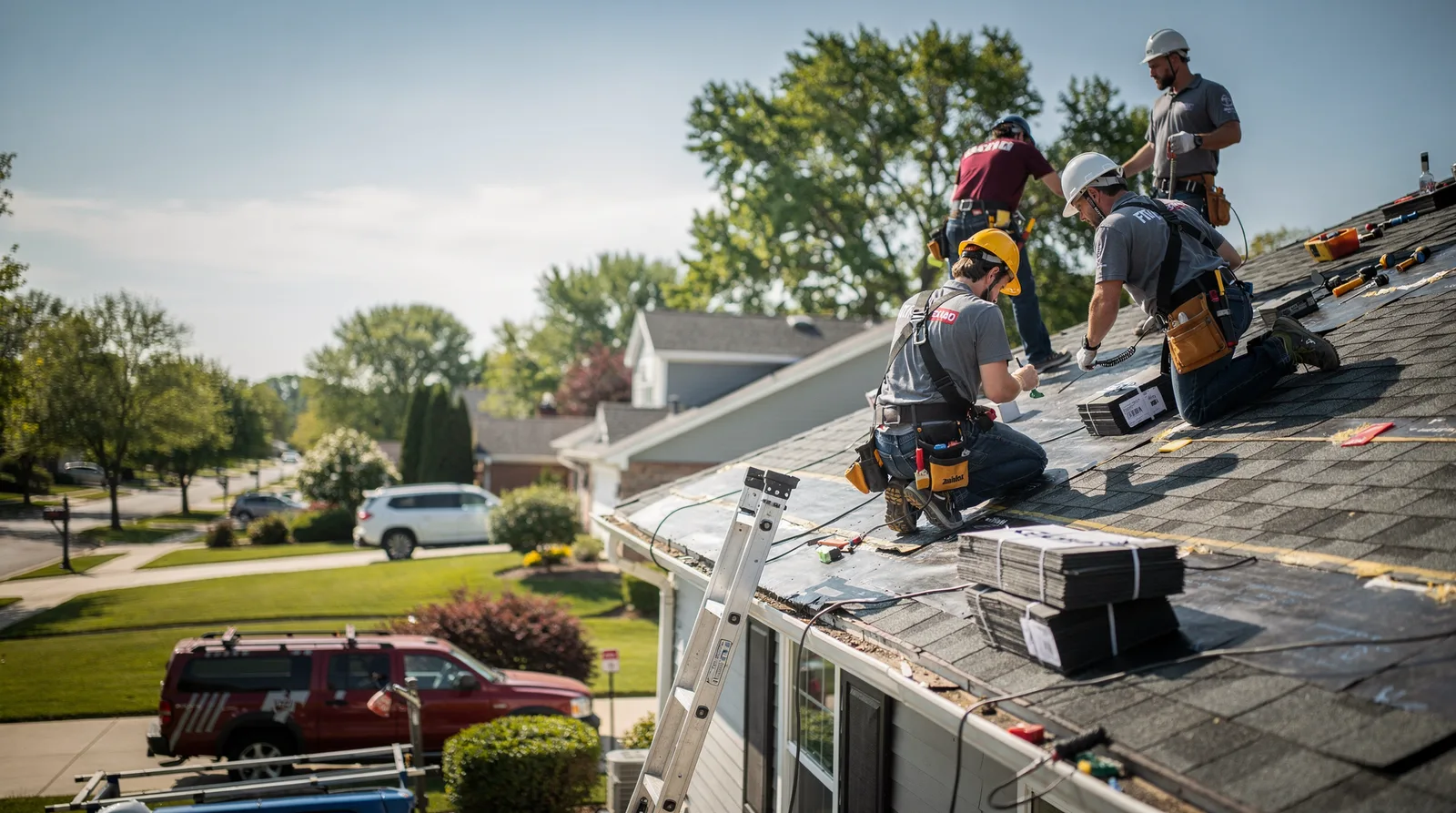 Roof Repair in Potomac, IL around you